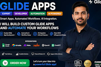create glide apps, glide expert, glide developer, glide automation, glide ai