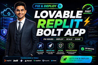fix vibe coded apps from lovable, bolt, cursor and replit