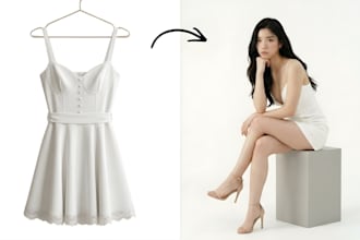 do ai clothing and jewelry photography for ecommerce store