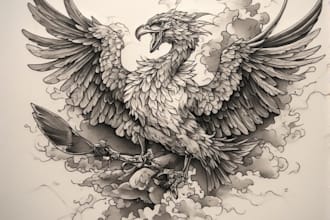 design professional creative tattoo design
