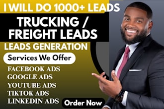 do verified trucking leads freight leads shipper leads logistics leads google ad