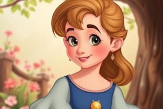 create a beautiful disney style portrait