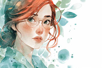 paint watercolor illustration and watercolor art