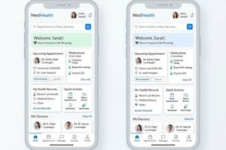 design UI UX for healthcare apps