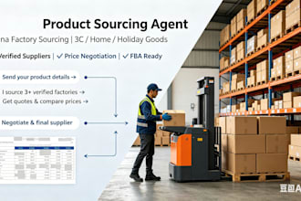 be your expert product sourcing agent from china