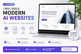 build ai website, deploy and convert to wordpress or shopify