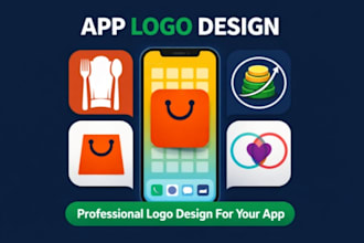 design modern and simple app logo within 24 hours