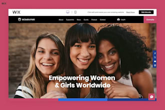 design modern wix website redesign wix landing page, wix ecommerce website