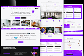 get high converting saas landing page design UX UI in figma