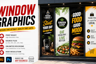 create eye catching storefront window graphics and shopfront