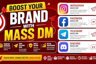 do mass dm instagram mass dm facebook mass dms shoutout  dms telegram mass dm