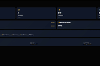 design modern web app, admin dashboard, user dashboard UI UX design with html