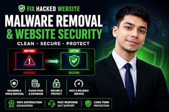 do wordpress malware removal and fix hacked site fast