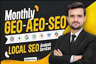do off page, aeo, geo, aio and local seo for ai search