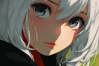 did highest quality anime art drawing for you