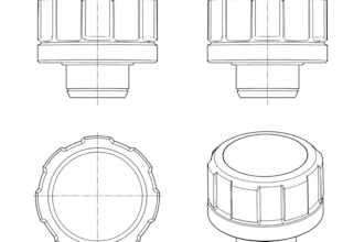 draw accurate technical illustrations for mechanical parts