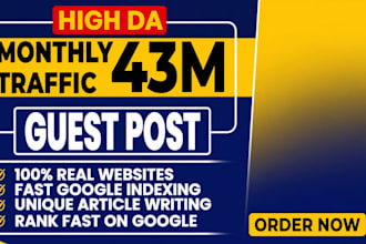 publish SEO guest post on high da90 website with dofollow backlink