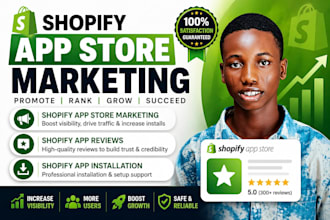 offer shopify app store marketing, shopify app reviews, shopify app installation