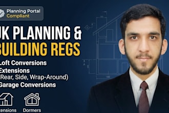create professional UK planning permission drawings