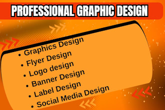 do professional graphic design, flyer design, logo design, business flyer