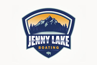 make powerful logo for small ferry company in national park