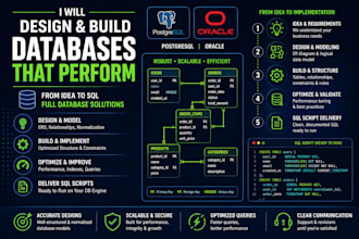 design and optimize relational databases for your project