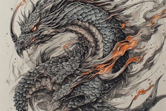 design professional tattoo and custom tattoo