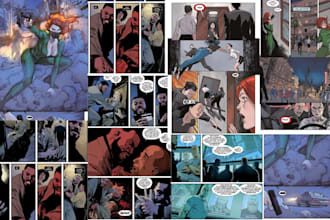 do comic book illustration comic artist comic strip graphic novel storyboard art