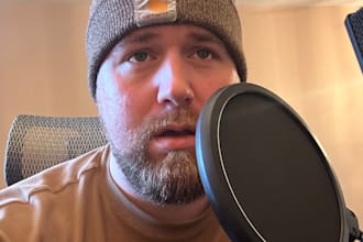 do a voice over for your project