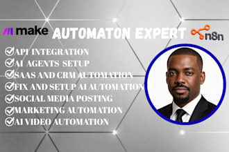 automation workflows with make com made com n8n replit apify and airtable