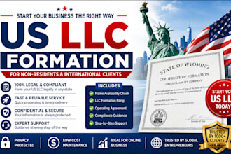 form your US llc for non residents with full setup