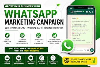 do whatsapp marketing campaign, blast whatsapp bulk sms, whatsapp api promotion