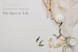 listen without judgment for stress anxiety overthinking or to talk