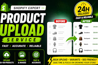 upload, import, and fix shopify products via CSV bulk upload