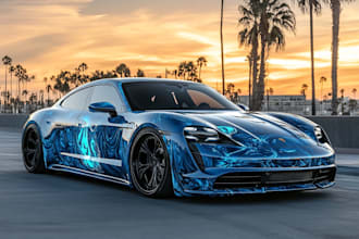 do modern car wrap, van wrap, truck wrap, fleet wrap design