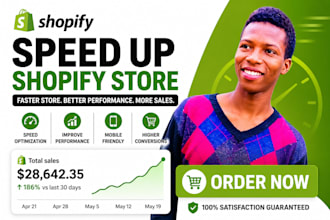 do shopify speed optimization and fix slow loading issues