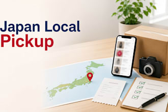 check buy or pick up items anywhere in japan
