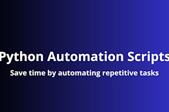 automate repetitive tasks using python