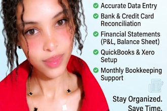 do accurate data entry, excel work and bookkeeping