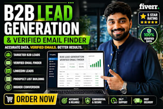 do b2b lead generation and verified email finder