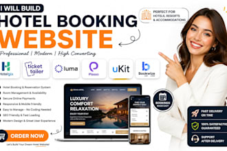 build hotelgix tickettailor luma plasso ukit bookwize cms hotel booking website