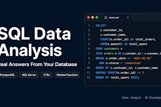 deliver actionable sql queries and reports