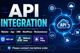 do api integration for your website, app, or software