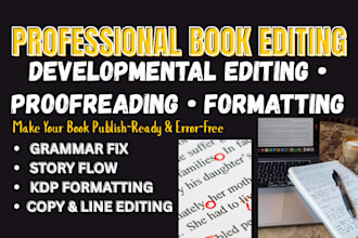 book editing, developmental specific on memoir, historical, self help editing