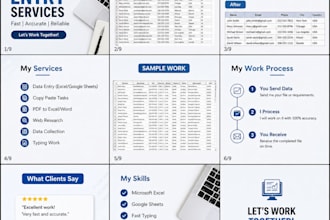do fast data entry in excel