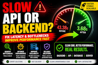 fix backend performance issues and optimize your system