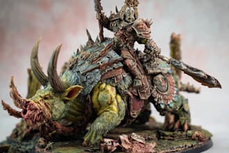 paint your miniatures of warhammer 40k, sigmar and dnd
