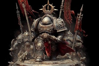paint your warhammer 40k, age of sigmar, horus heresy models