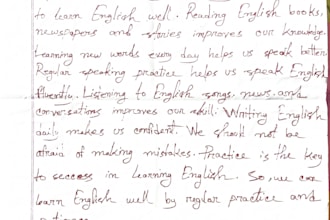 write custom handwritten letters and notes
