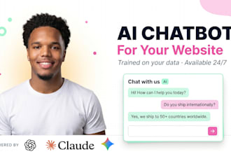 build a custom ai chatbot for your website with openai or claude